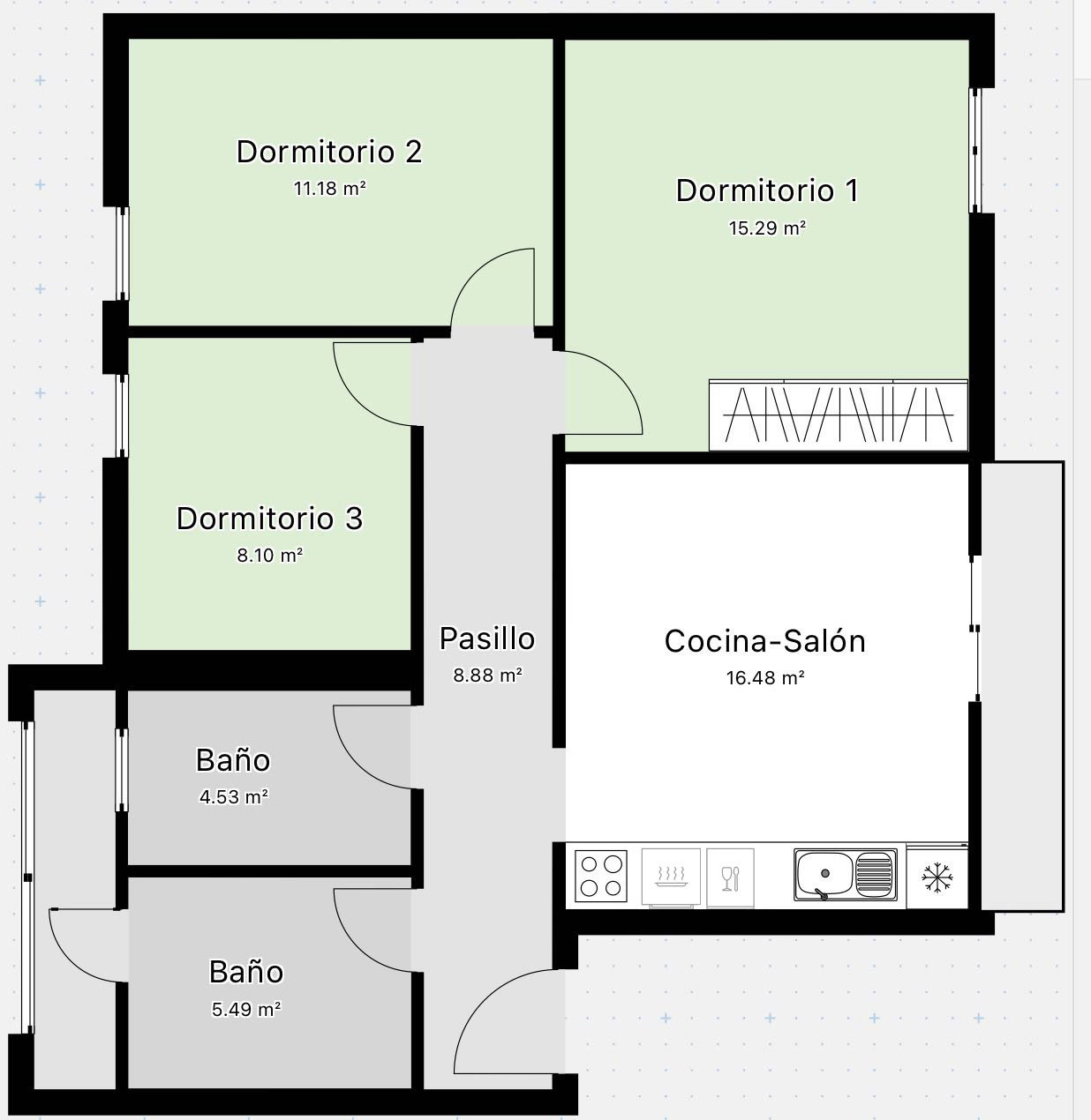 Piso en el centro de San Juan de Alicante